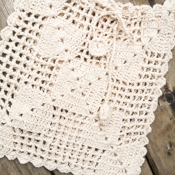 Vintage Crocheted Purse - Picture 3 of 5